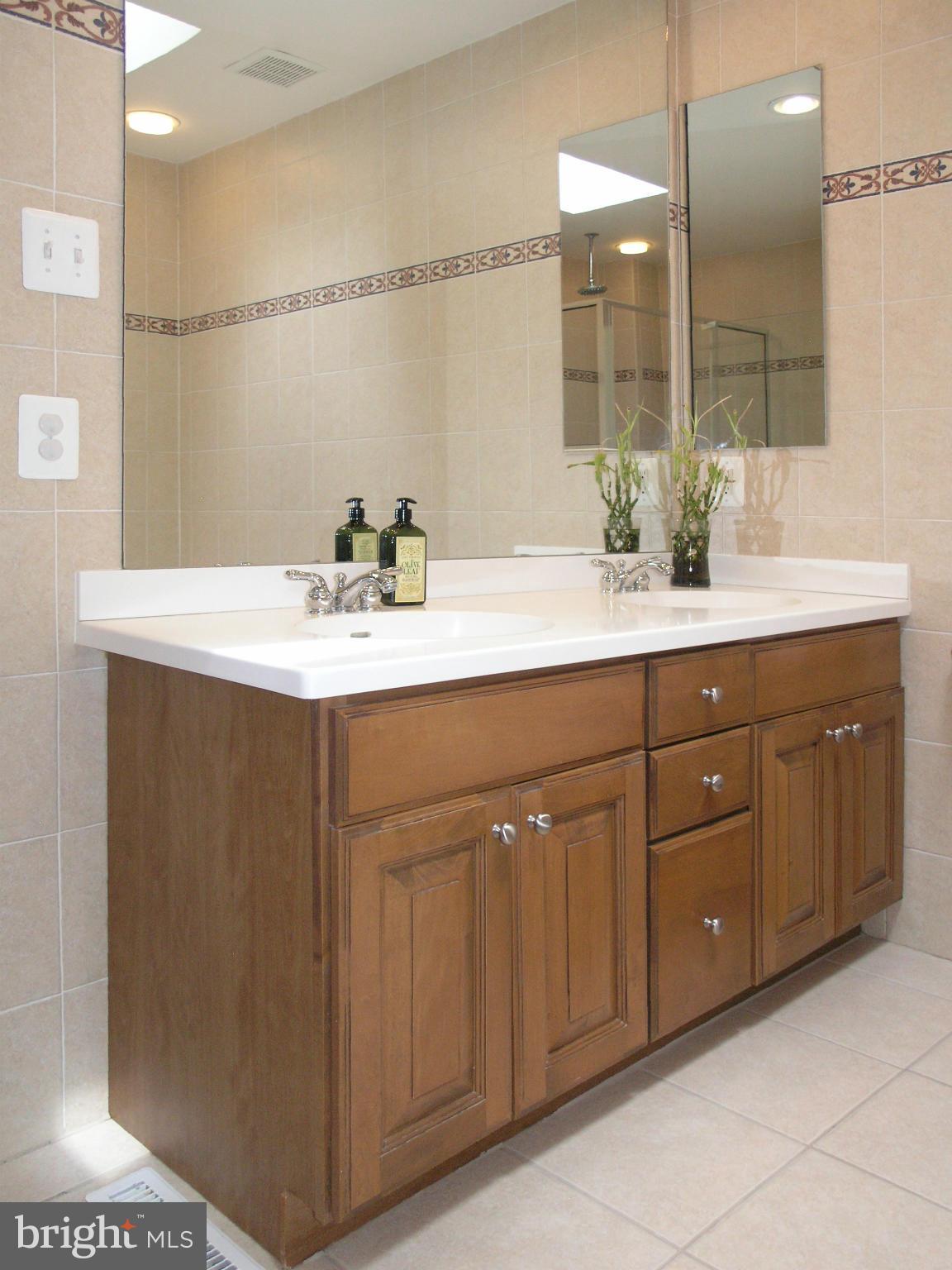 11794 Indian Ridge Road Reston, VA 20191 - Photo 26 of 28 Bath has dual-sink vanity and skylight