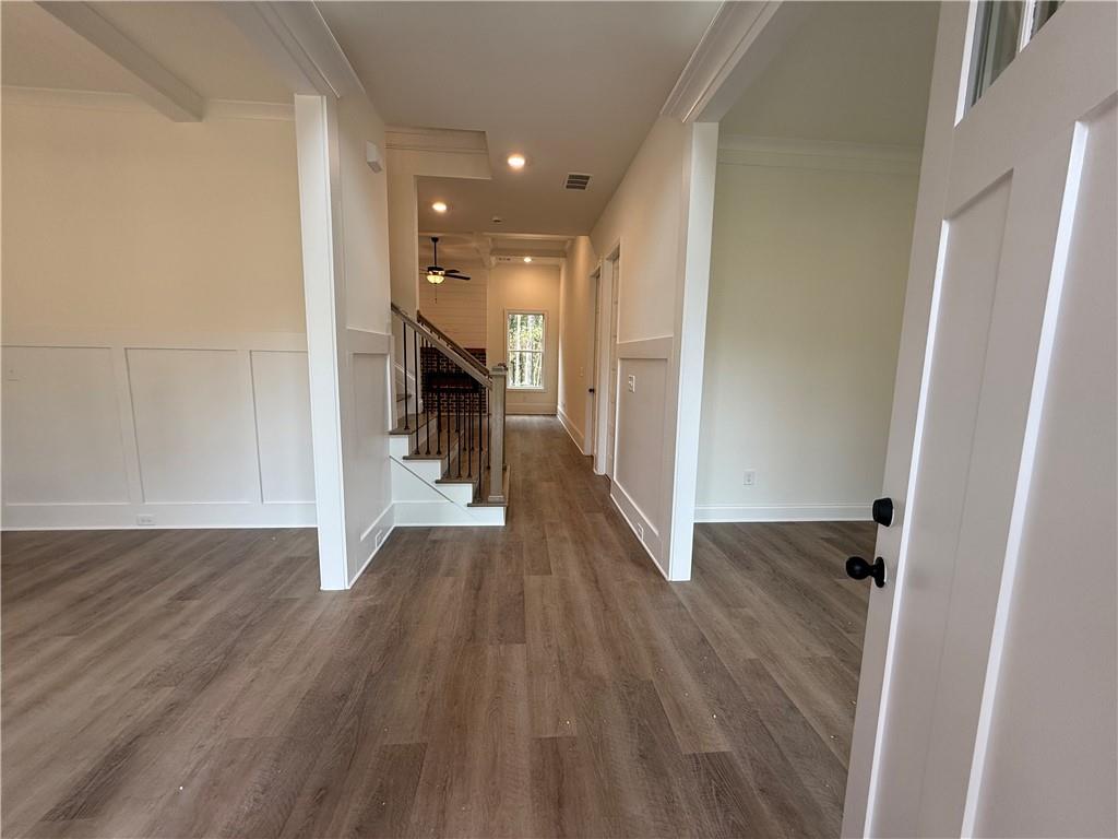 3229 Traditions Way Jefferson, GA 30549 - Photo 4 of 43 a view of a hallway with wooden floor