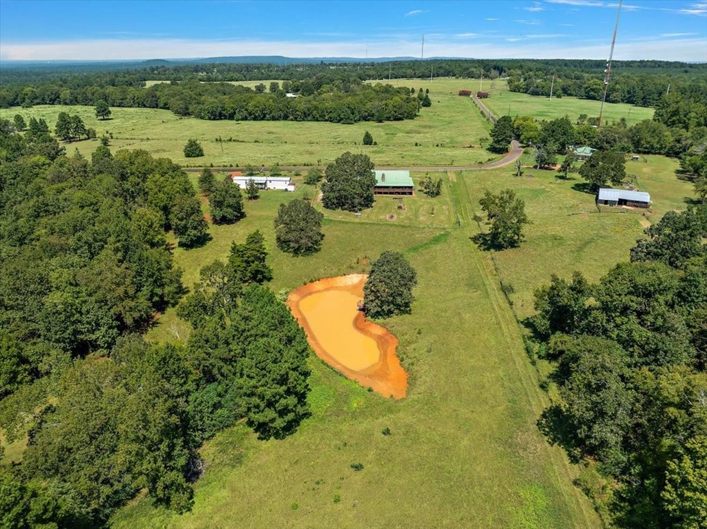 2000 County Road 852 Cushing, TX 75760 - Photo 42 of 50 an aerial view of a houses with a yard