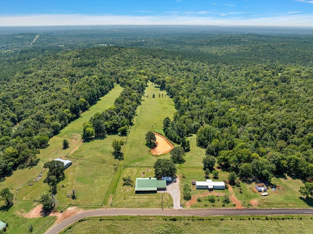 2000 County Road 852 Cushing, TX 75760 - Photo 46 of 50 an aerial view of residential houses with outdoor space