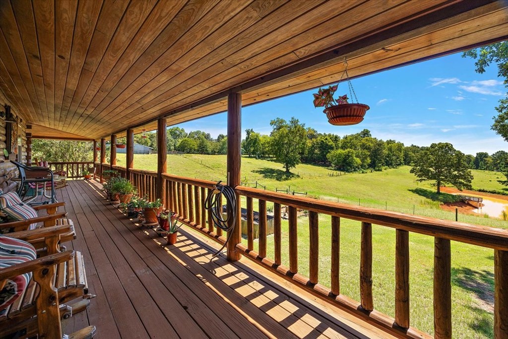 2000 County Road 852 Cushing, TX 75760 - Photo 10 of 50 a view of a balcony with chairs