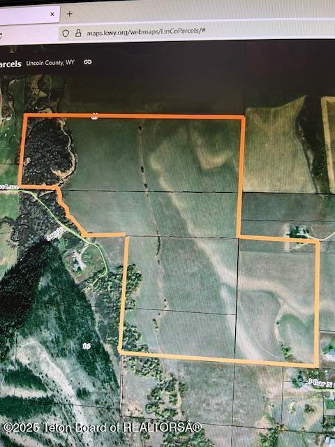 5000 Spring Creek Road Fairview, WY 83119 - Photo 3 of 41 Property Outline