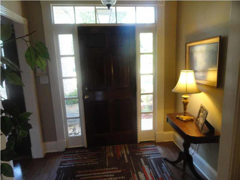 welcoming foyer