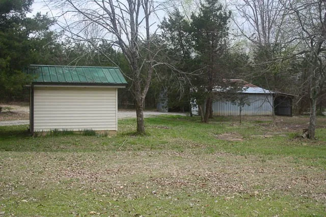 a view of outdoor space with garden