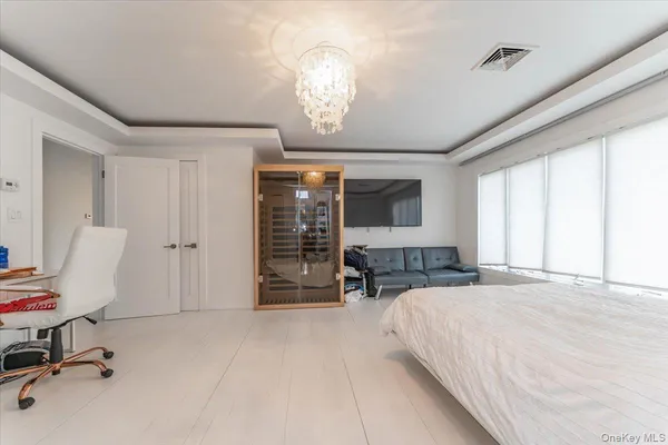 a view of a walk in closet