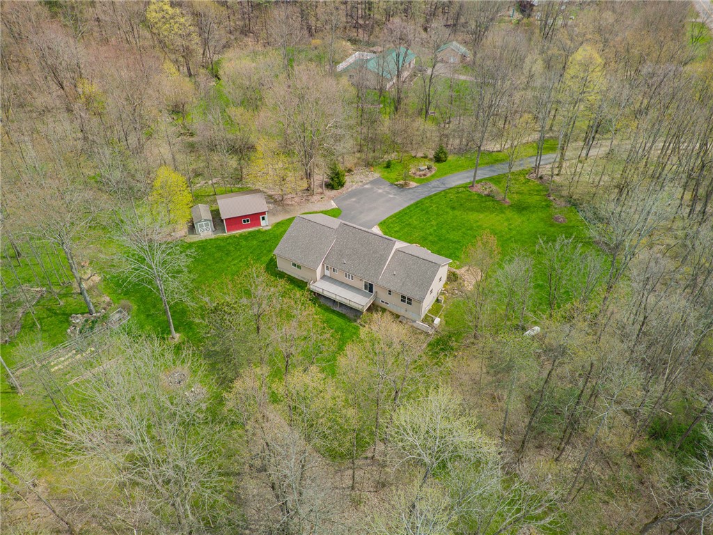 4612 Witherden Road Marion, NY 14505 - Photo 1 of 1 The parcel view from the sky! The ranch style home