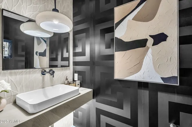 a view of a house with roof deck