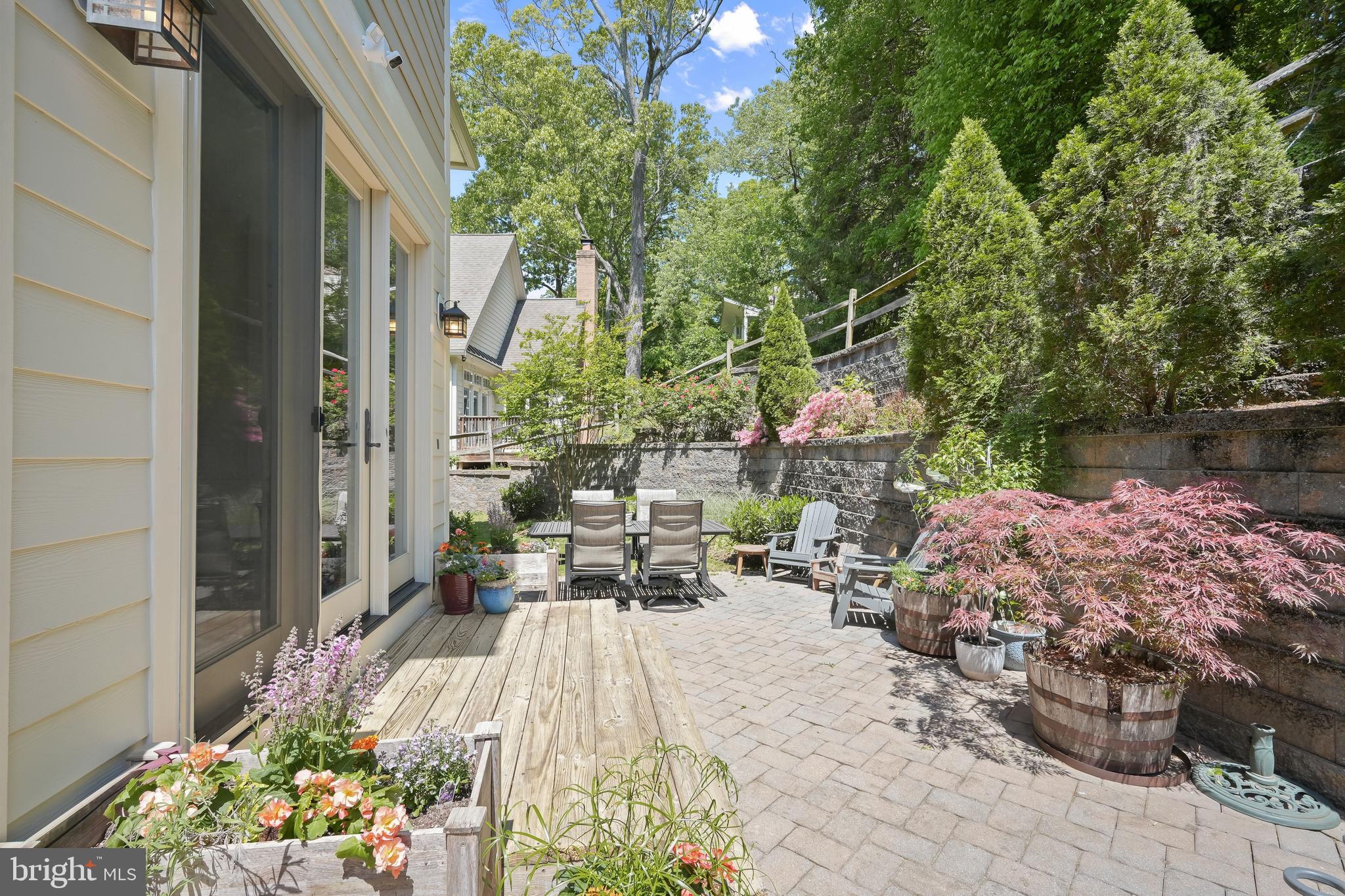 6314 Walhonding Road Bethesda, MD 20816 - Photo 42 of 46 Rear Patio