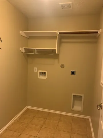 a view of a room with empty space