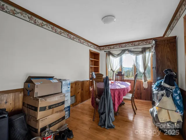 a room with furniture and a window