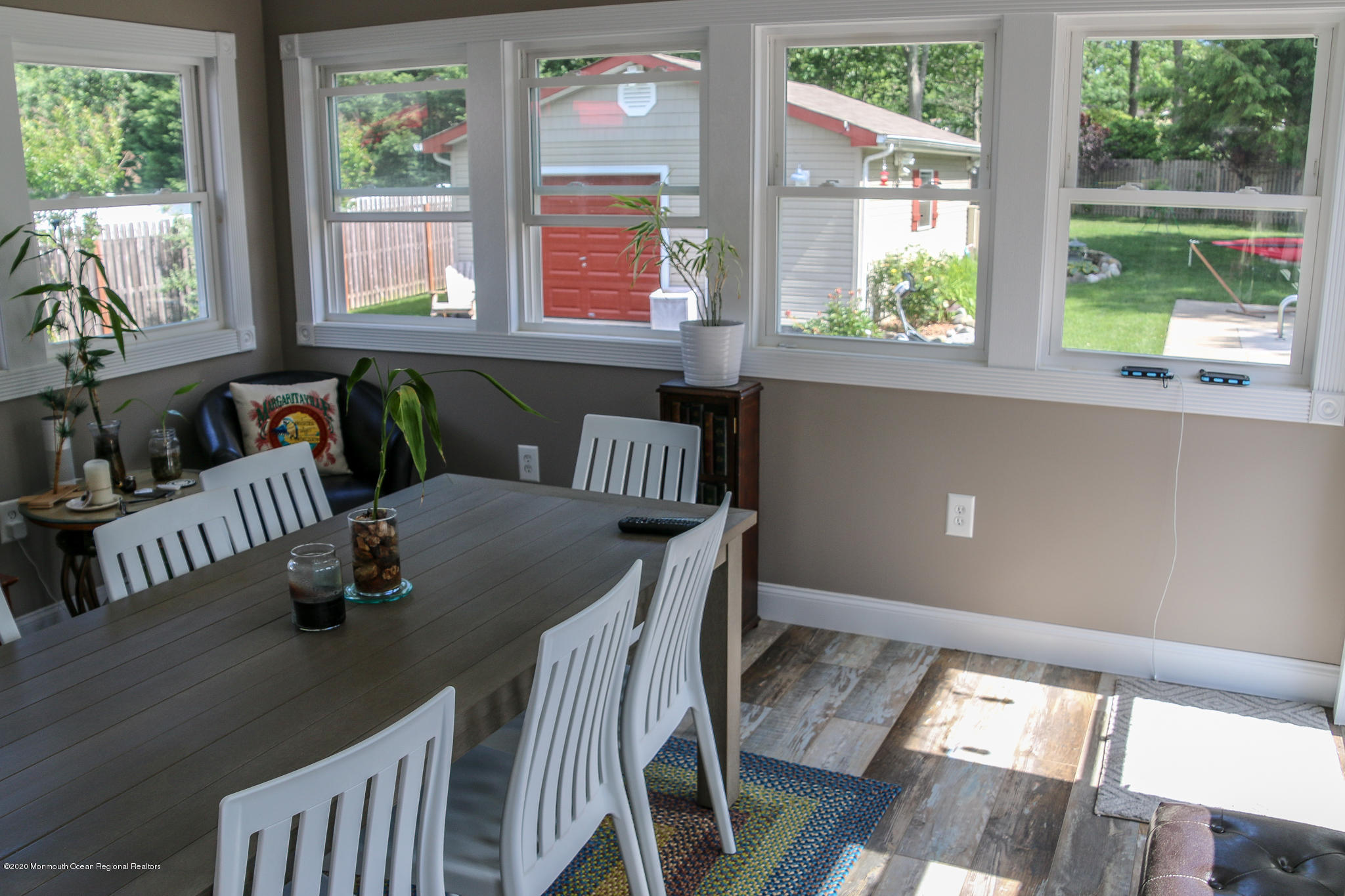 220 Wave Road Manahawkin, NJ 08050 - Photo 36 of 87 a view of a dining room with furniture window and outside view