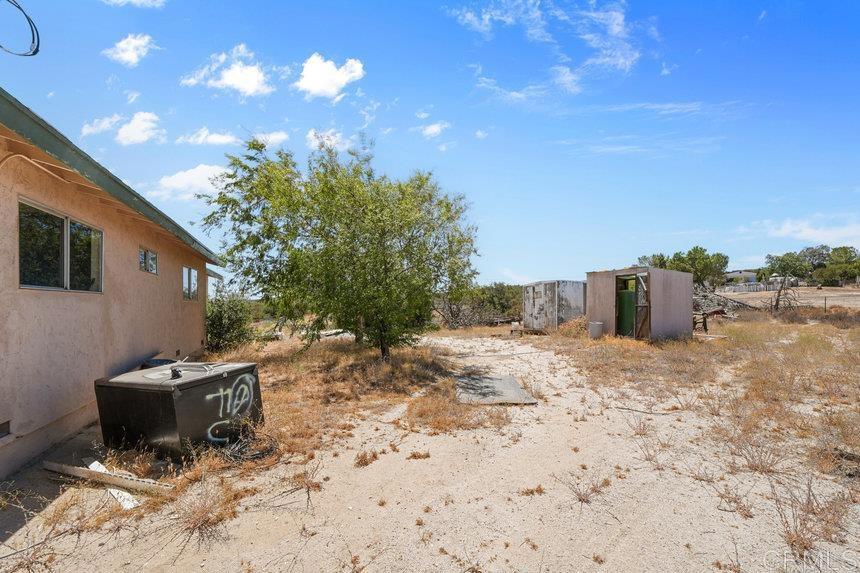 39635 Manzanita Dulce Road Boulevard, CA 91905 - Photo 26 of 33 a view of a backyard of the house