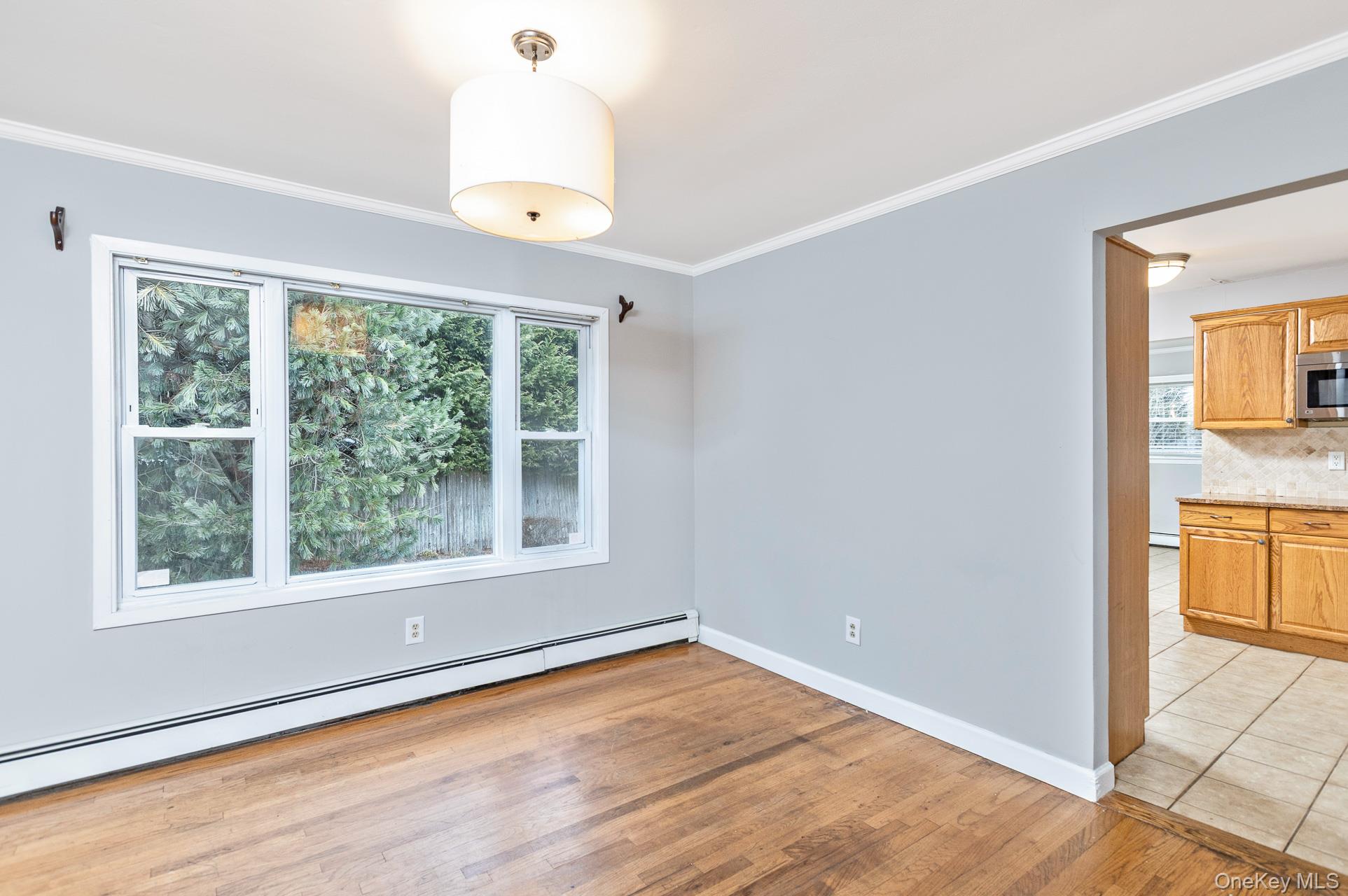 5 Richlee Street Blue Point, NY 11715 - Photo 8 of 27 an empty room with wooden floor and windows