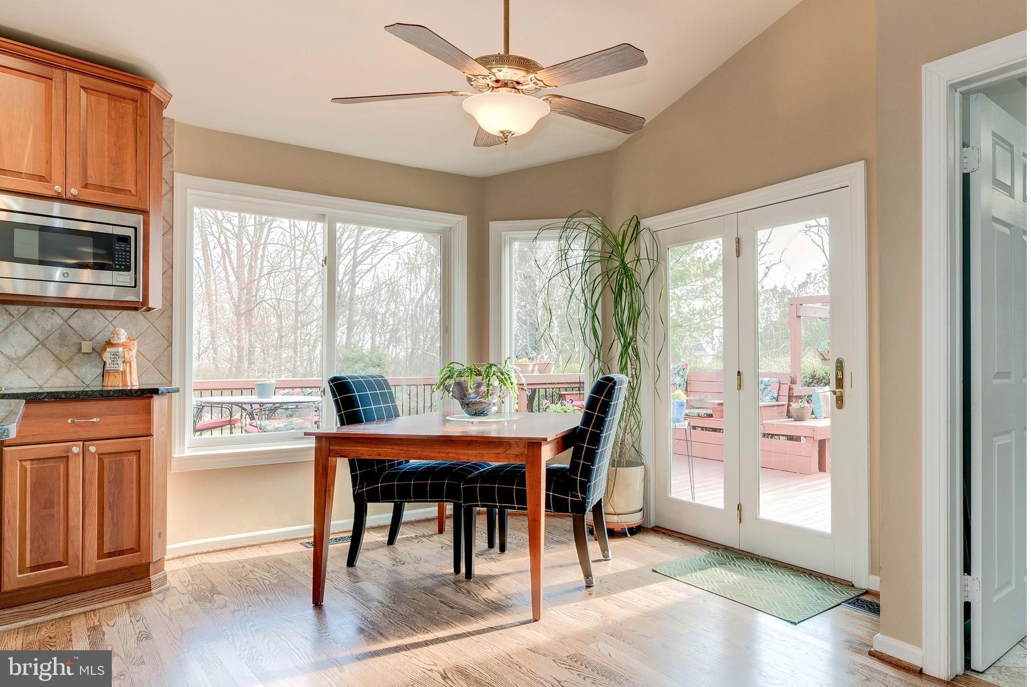 11108 Farm Road Great Falls, VA 22066 - Photo 18 of 58 house oriented for sunrise view at breakfast