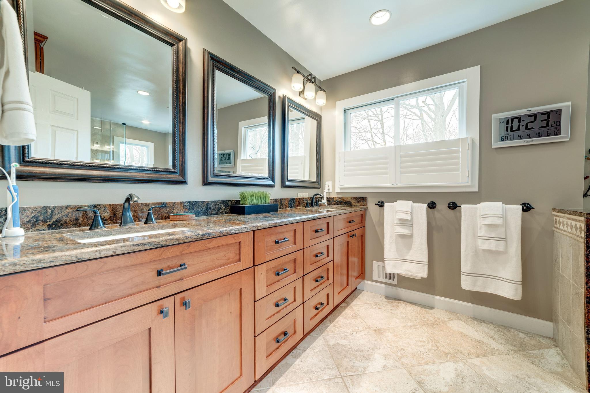 11108 Farm Road Great Falls, VA 22066 - Photo 30 of 58 Remodeled Master bathroom