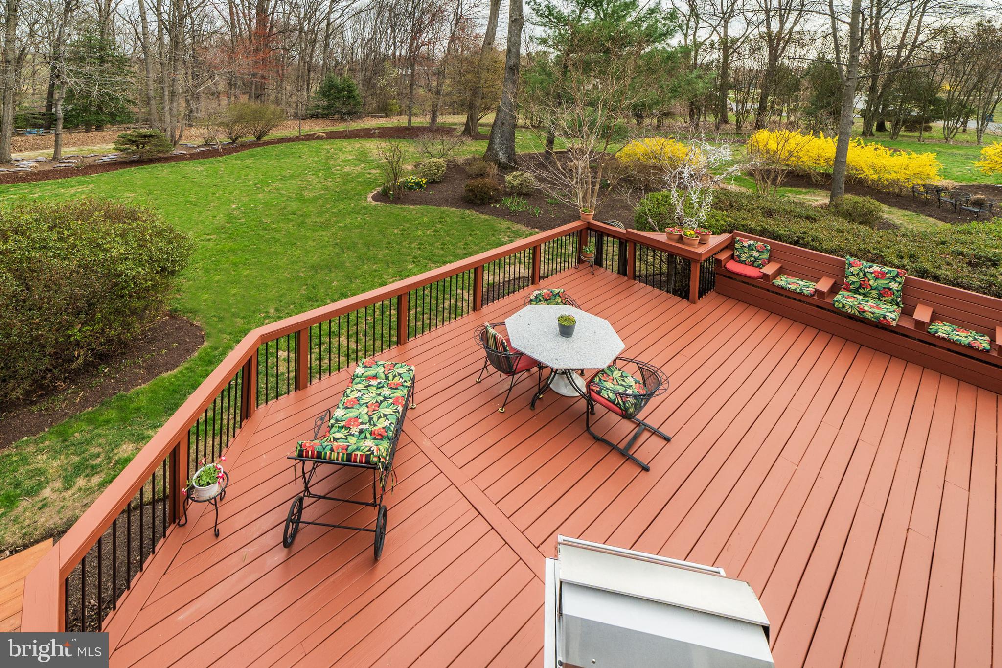 11108 Farm Road Great Falls, VA 22066 - Photo 35 of 58 view from deck off master BR toward lower deck