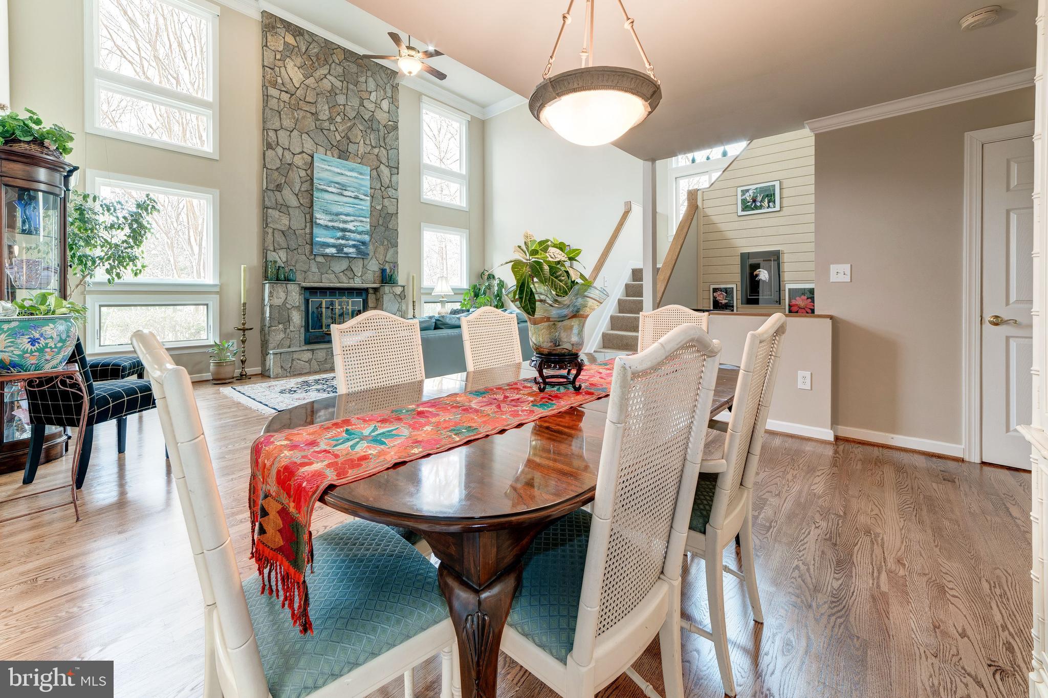 11108 Farm Road Great Falls, VA 22066 - Photo 10 of 58 Dining room toward living room
