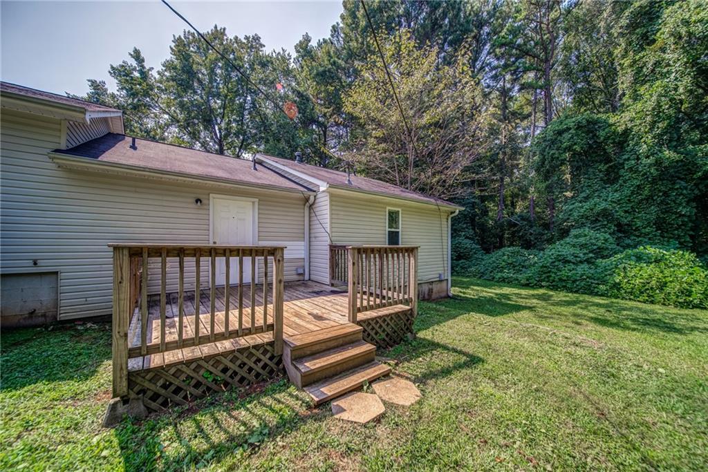 4355 East Paulding Drive, Unit A Dallas, GA 30157 - Photo 22 of 29 a view of a backyard with a garden