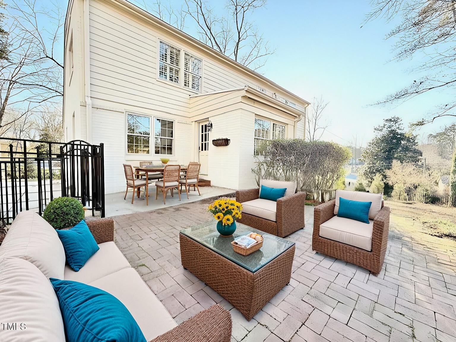 708 Macon Place Raleigh, NC 27609 - Photo 21 of 32 Virtually staged outdoor patio