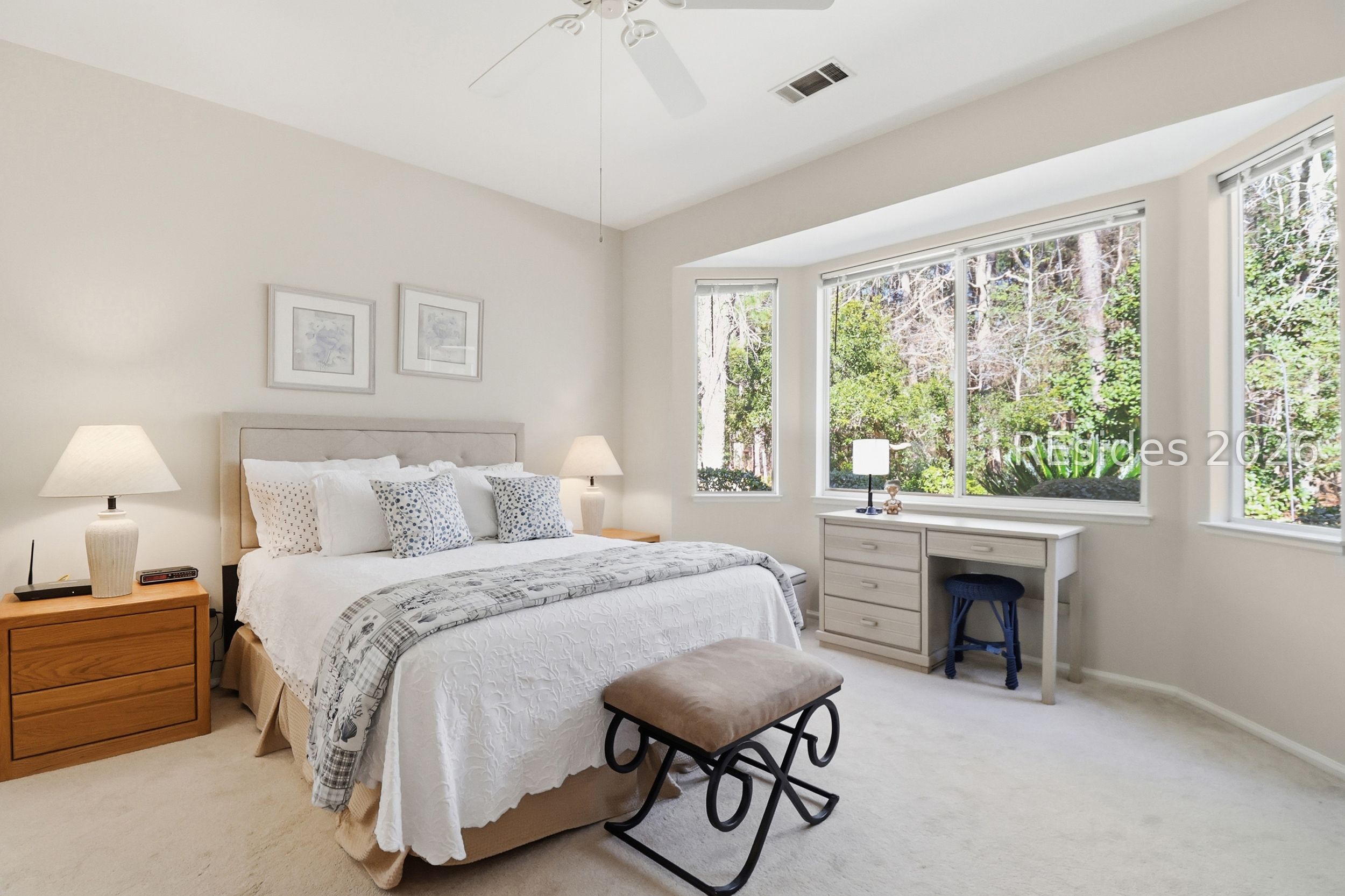 33 Broughton Circle Bluffton, SC 29909 - Photo 14 of 36 Primary bedroom with natural light