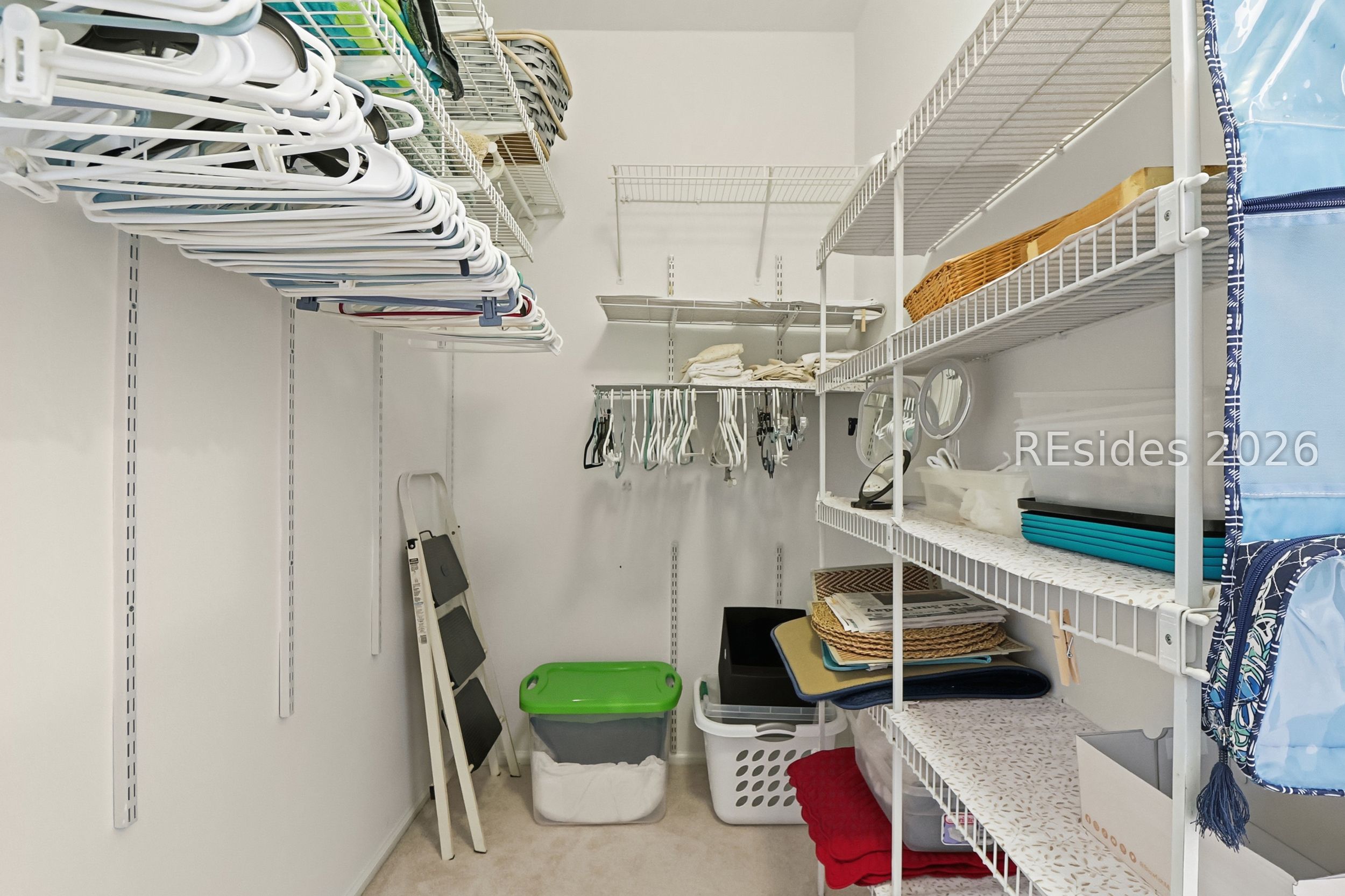 33 Broughton Circle Bluffton, SC 29909 - Photo 17 of 36 Large walk-in closet with shelving