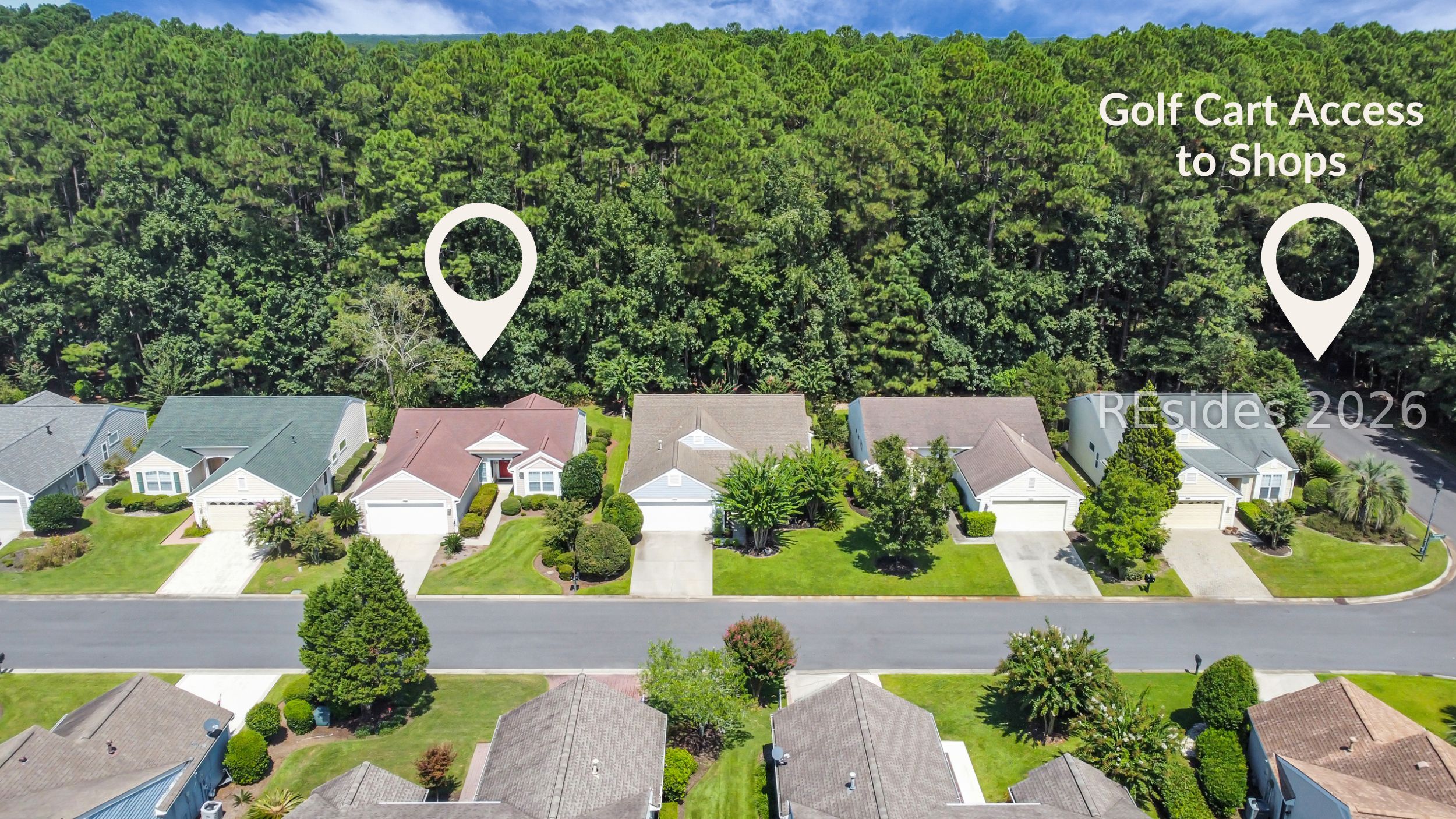 33 Broughton Circle Bluffton, SC 29909 - Photo 30 of 36 Close to golf cart gate access to shops