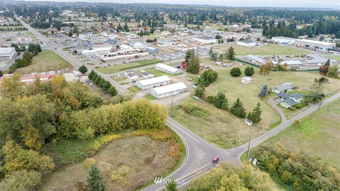 11 Brueckner Road Sequim, WA 98382 - Photo 18 of 23 an aerial view of residential houses with outdoor space