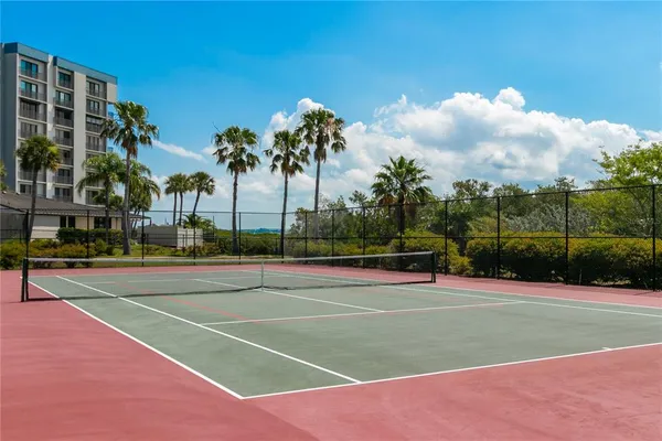 a view of a tennis court