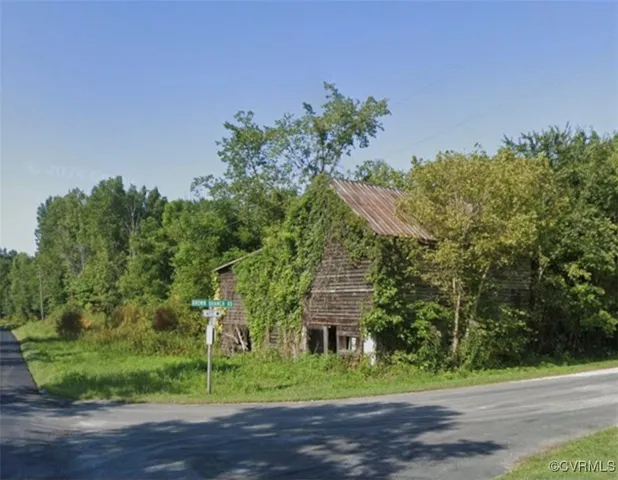 a aerial view of a house