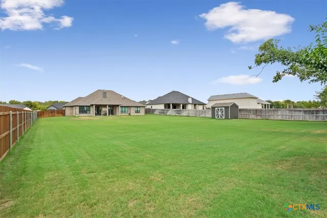 a view of a house with garden