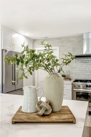 a view of workspace with a potted plant
