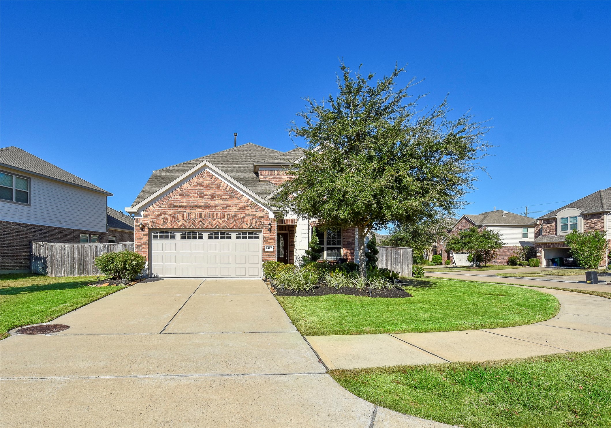 6427 Addlestone Ridge Lane Katy, TX 77494 - Photo 2 of 32 Spacious corner lot with sprinkler system.