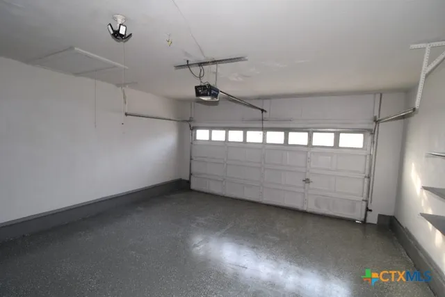 a view of a room with window