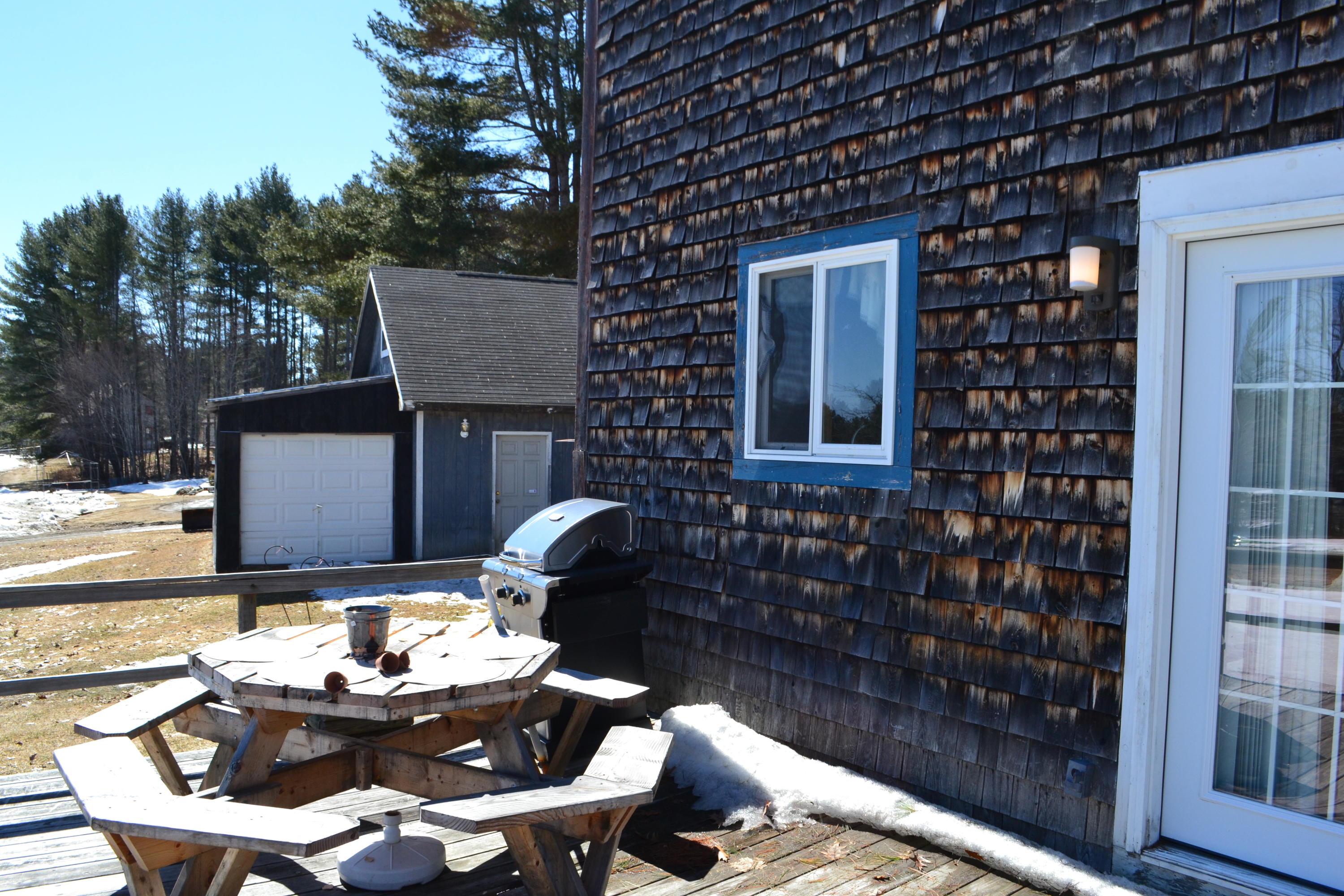 79 North Horseback Road Burnham, ME 04922 - Photo 12 of 30 deck off dining area over looking field