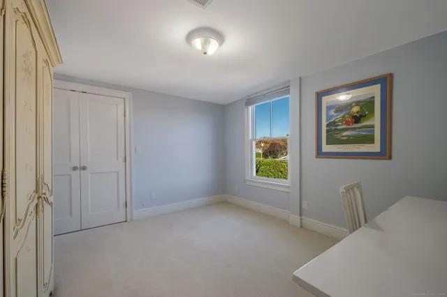 a view of a roof deck