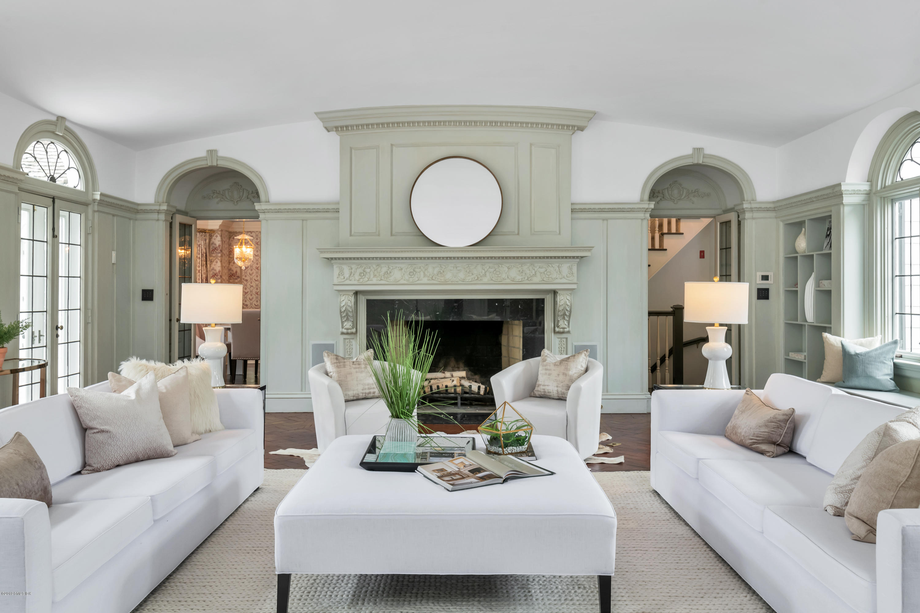 8 Juniper Hill Road Greenwich, CT 06830 - Photo 15 of 27 JH LR FIREPLACE