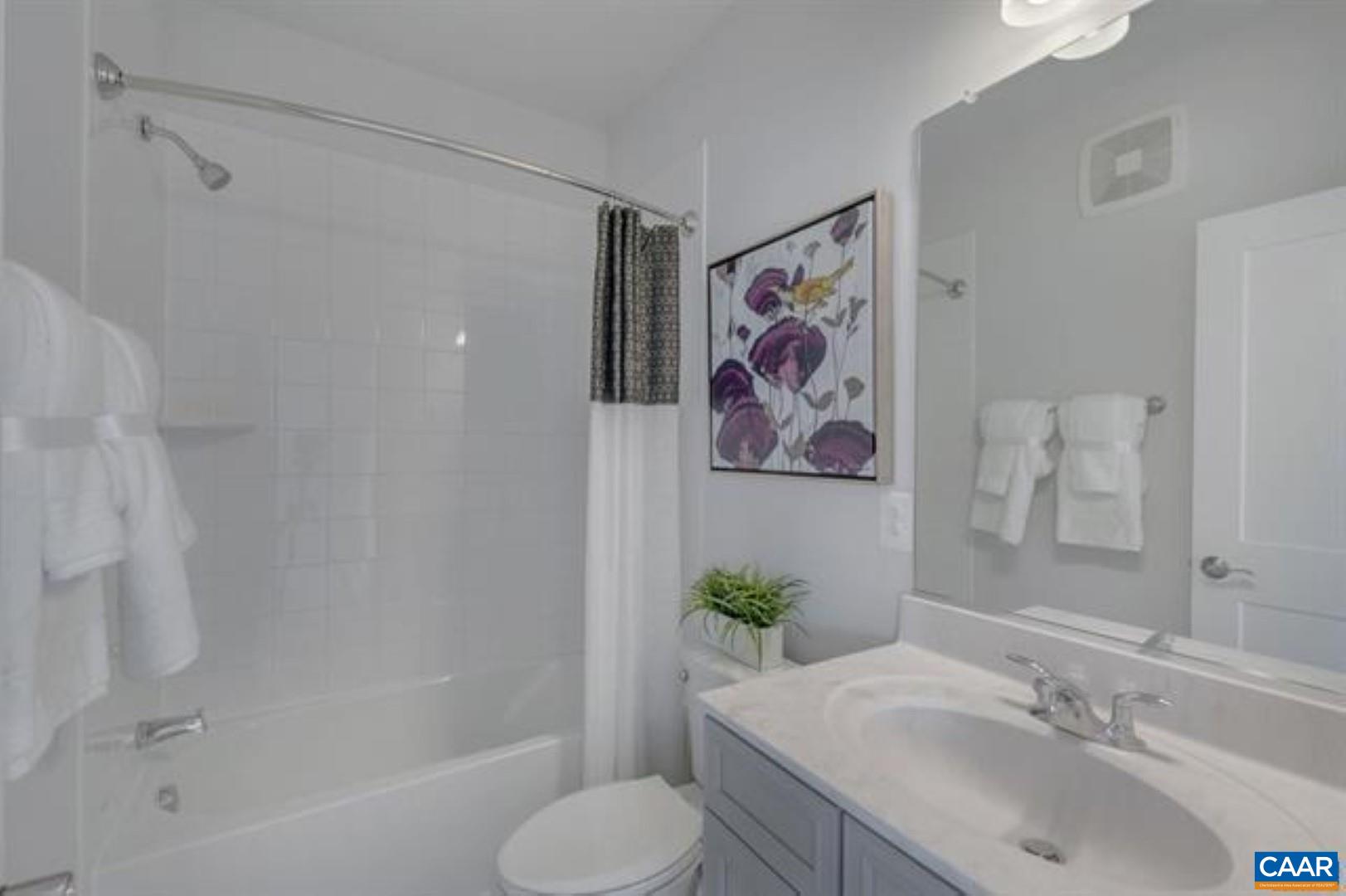 828 A Wesley Lane, Unit A Charlottesville, VA 22911 - Photo 25 of 33 a bathroom with a sink and a mirror