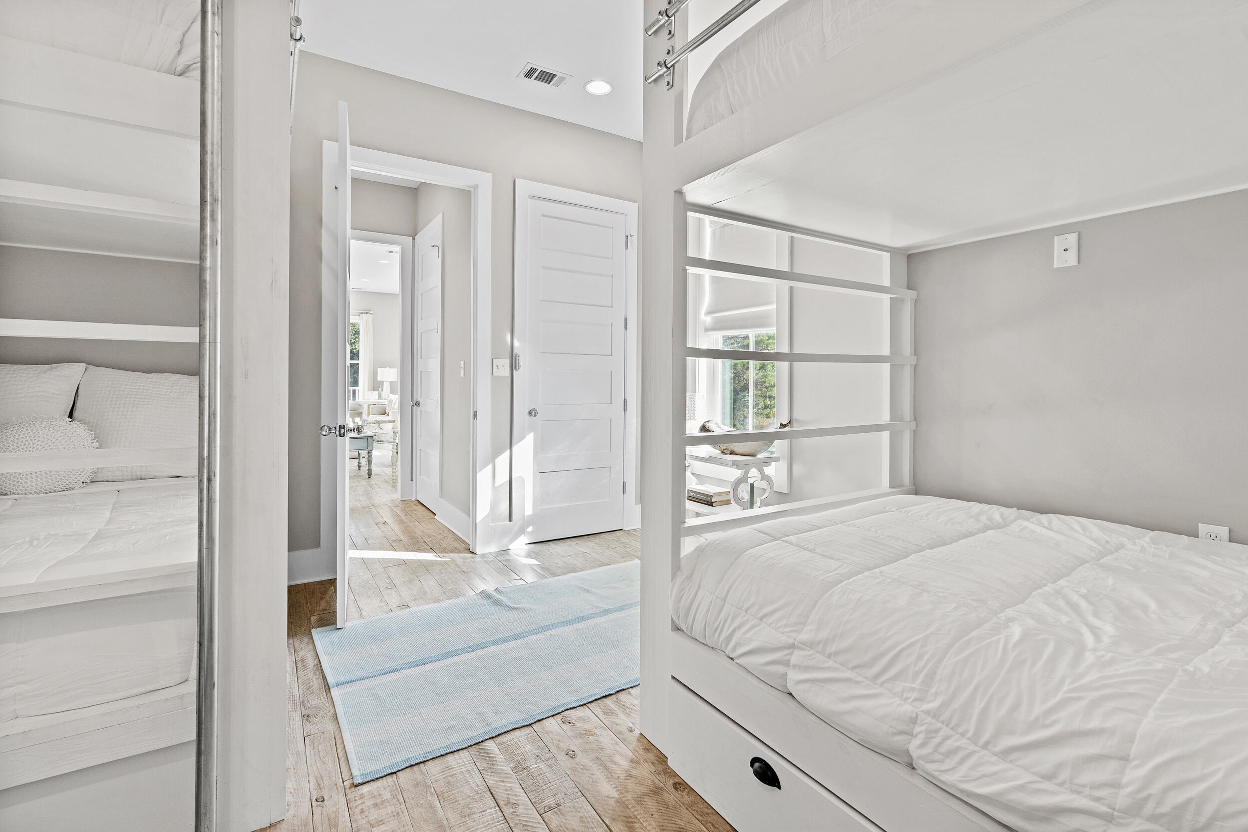 17 Pompano Court Inlet Beach, FL 32461 - Photo 30 of 48 a large white bed in a white room