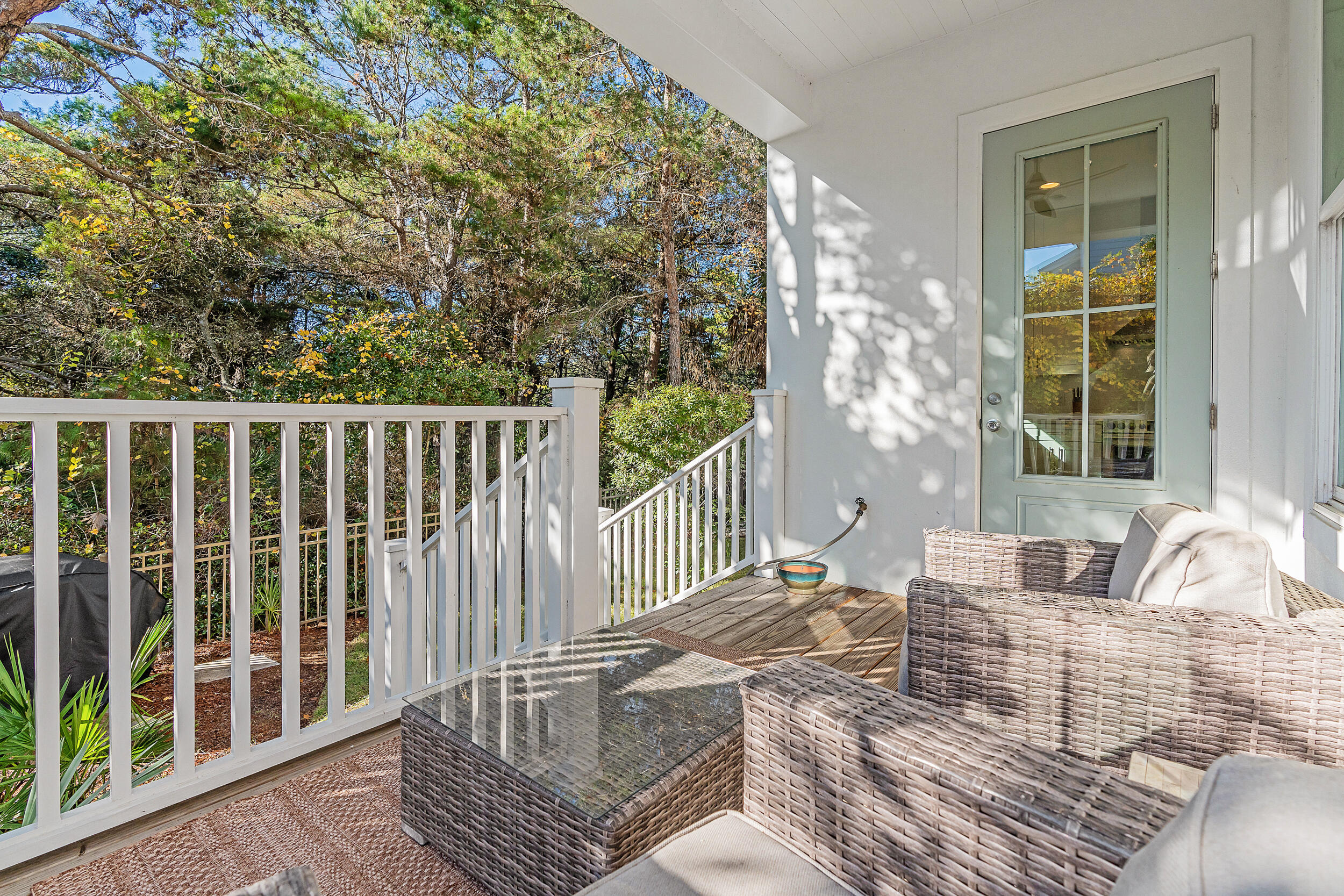 17 Pompano Court Inlet Beach, FL 32461 - Photo 45 of 48 a bedroom with furniture and large window