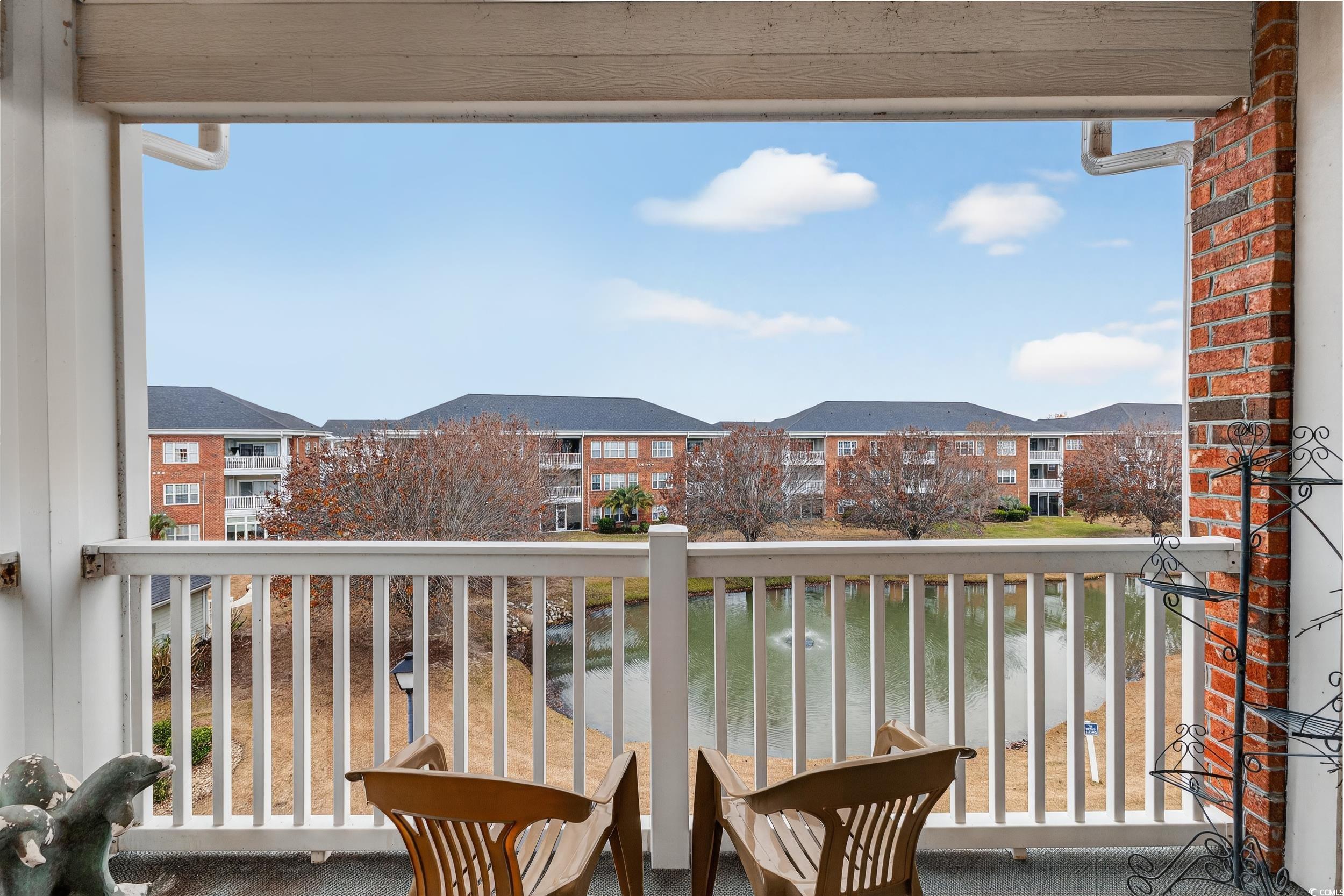 3915 Gladiola Court, Unit 301 Myrtle Beach, SC 29588 - Photo 19 of 24 View of balcony