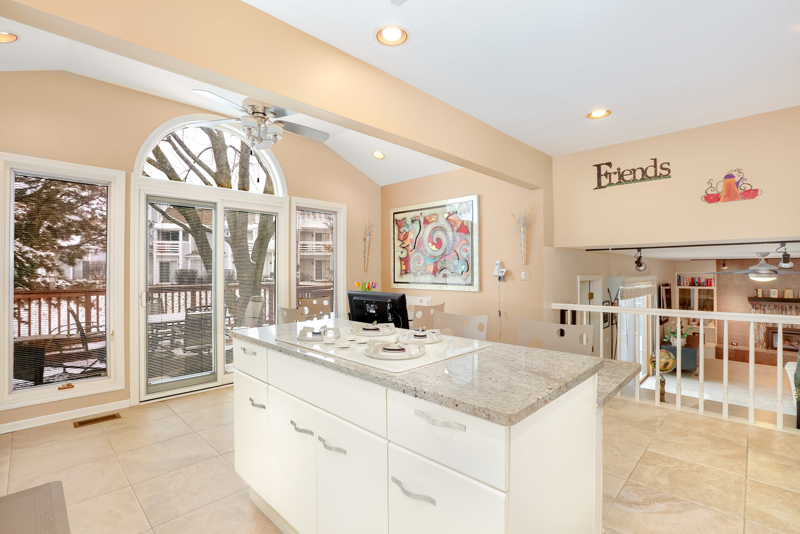 1341 Devonshire Road Buffalo Grove, IL 60089 - Photo 6 of 34 a view of a living room and kitchen