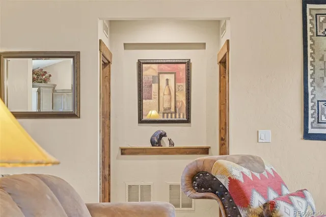 a bathroom with a bathtub and a window