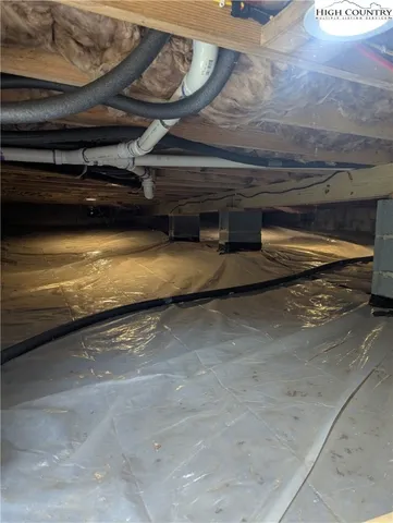 a view of water heater room