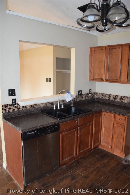 1796 Arrow Ridge Way Fayetteville, NC 28304 - Photo 10 of 15 a kitchen with granite countertop a sink a stove and cabinets