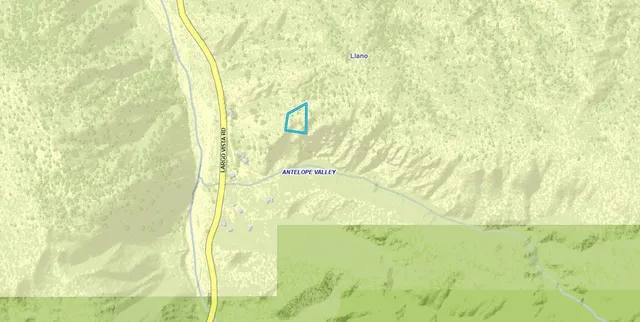 a bathroom with a blue shower