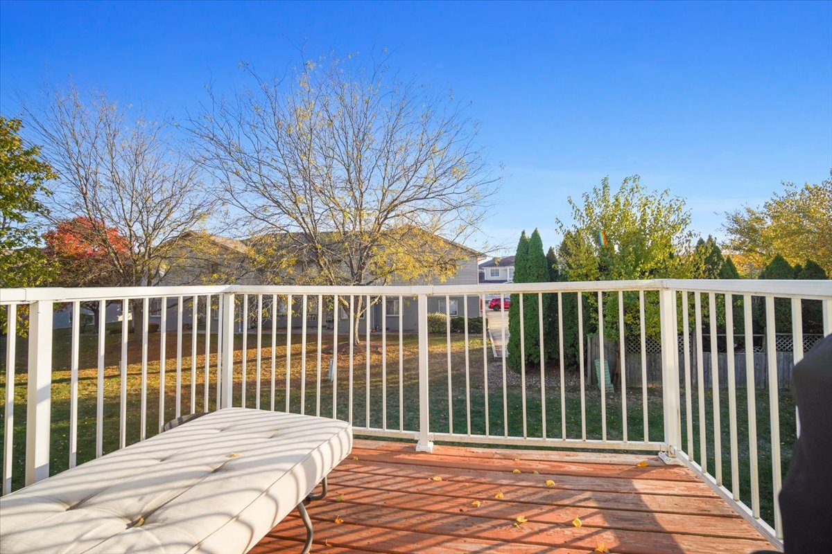 2719 Arrowhead Drive Bloomington, IL 61704 - Photo 22 of 26 a balcony view with a space