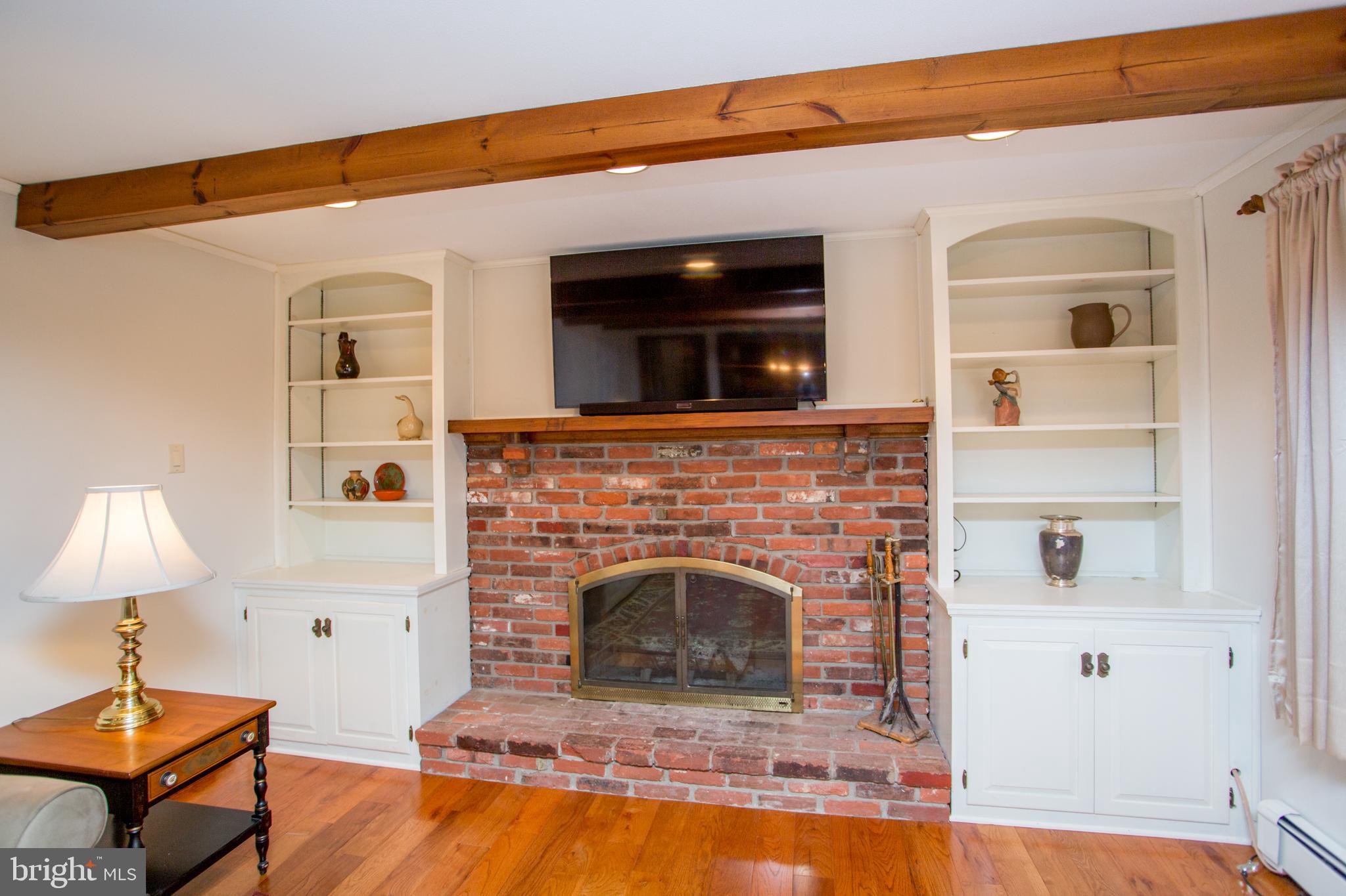 1166 East Sandy Ridge Road Doylestown, PA 18901 - Photo 12 of 48 Family Room Fireplace & Built-Ins
