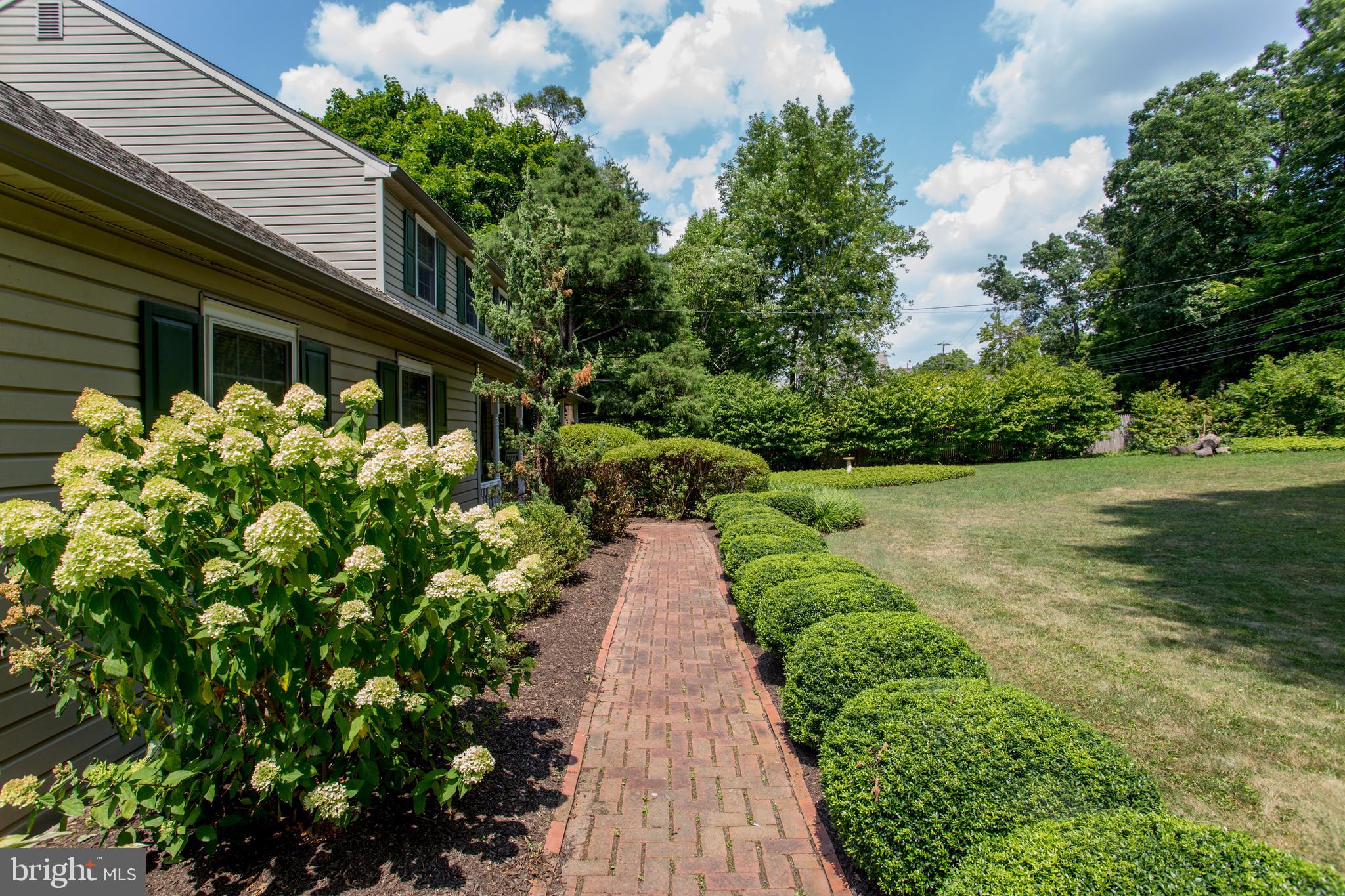 1166 East Sandy Ridge Road Doylestown, PA 18901 - Photo 2 of 48 Red Brick Walkway to Front Entry