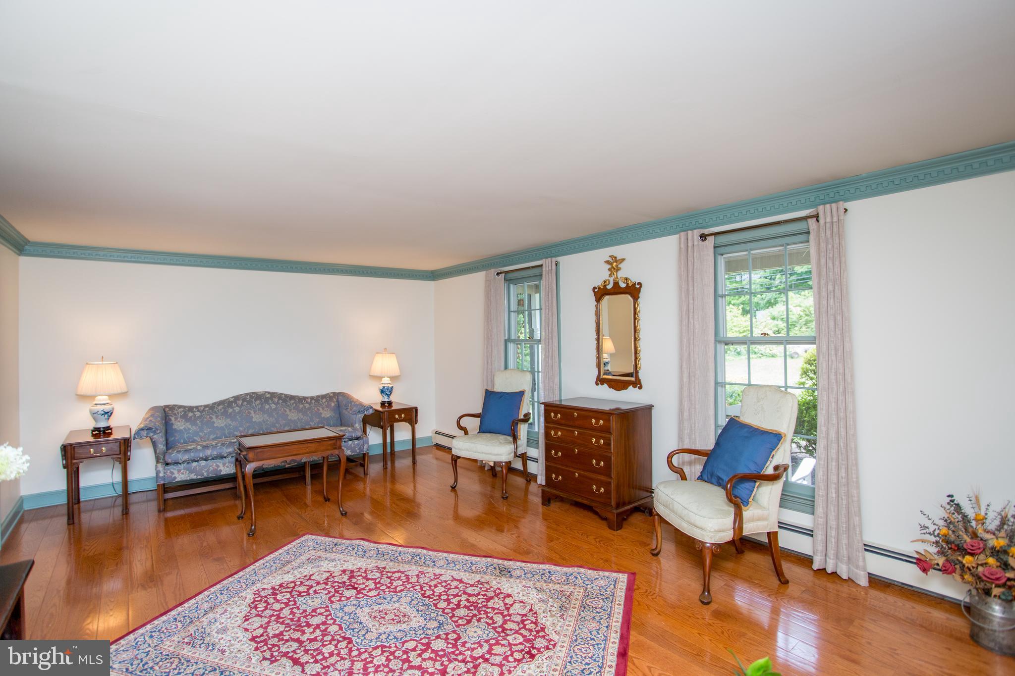 1166 East Sandy Ridge Road Doylestown, PA 18901 - Photo 5 of 48 Living Room w/Crown Molding