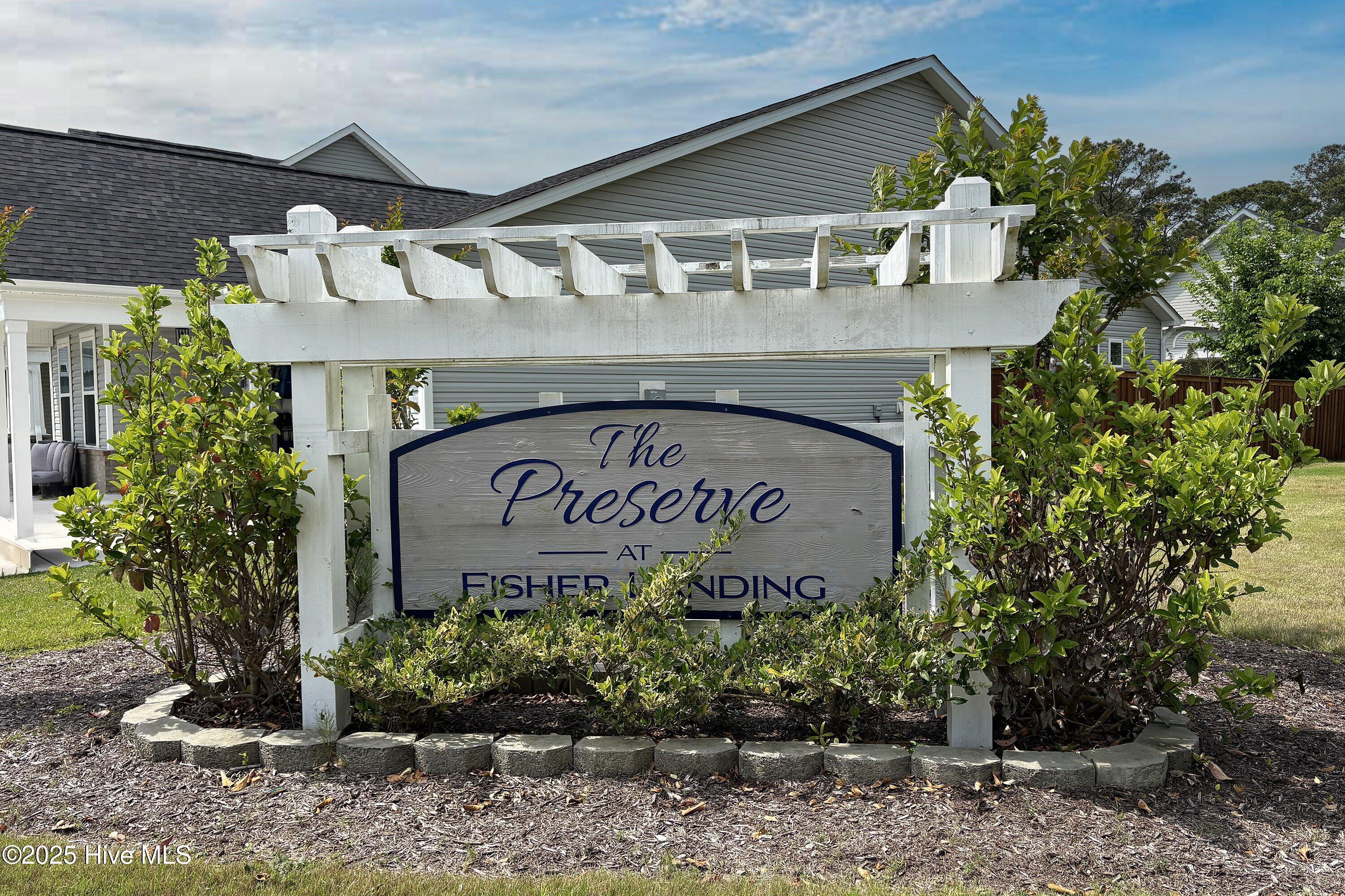 1108 Spincast Road Southport, NC 28461 - Photo 2 of 37 The Preserve at Fisher Landing Entrance